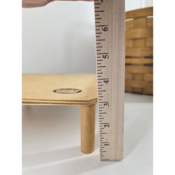 Peterboro Basket Co. Basket with Lid & Handle – Vintage / Decorative - Picture 6 of 12